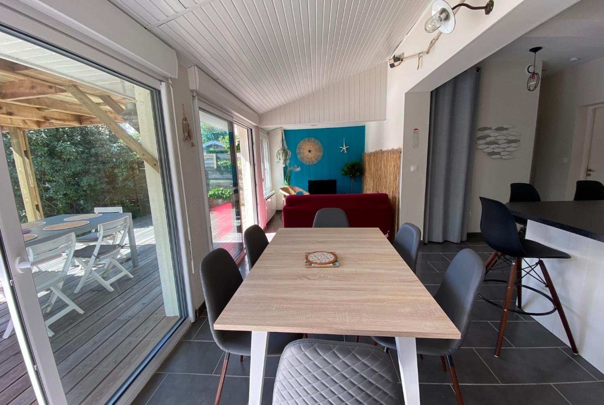 Maison Des Lauriers A Andernos Bagian luar foto