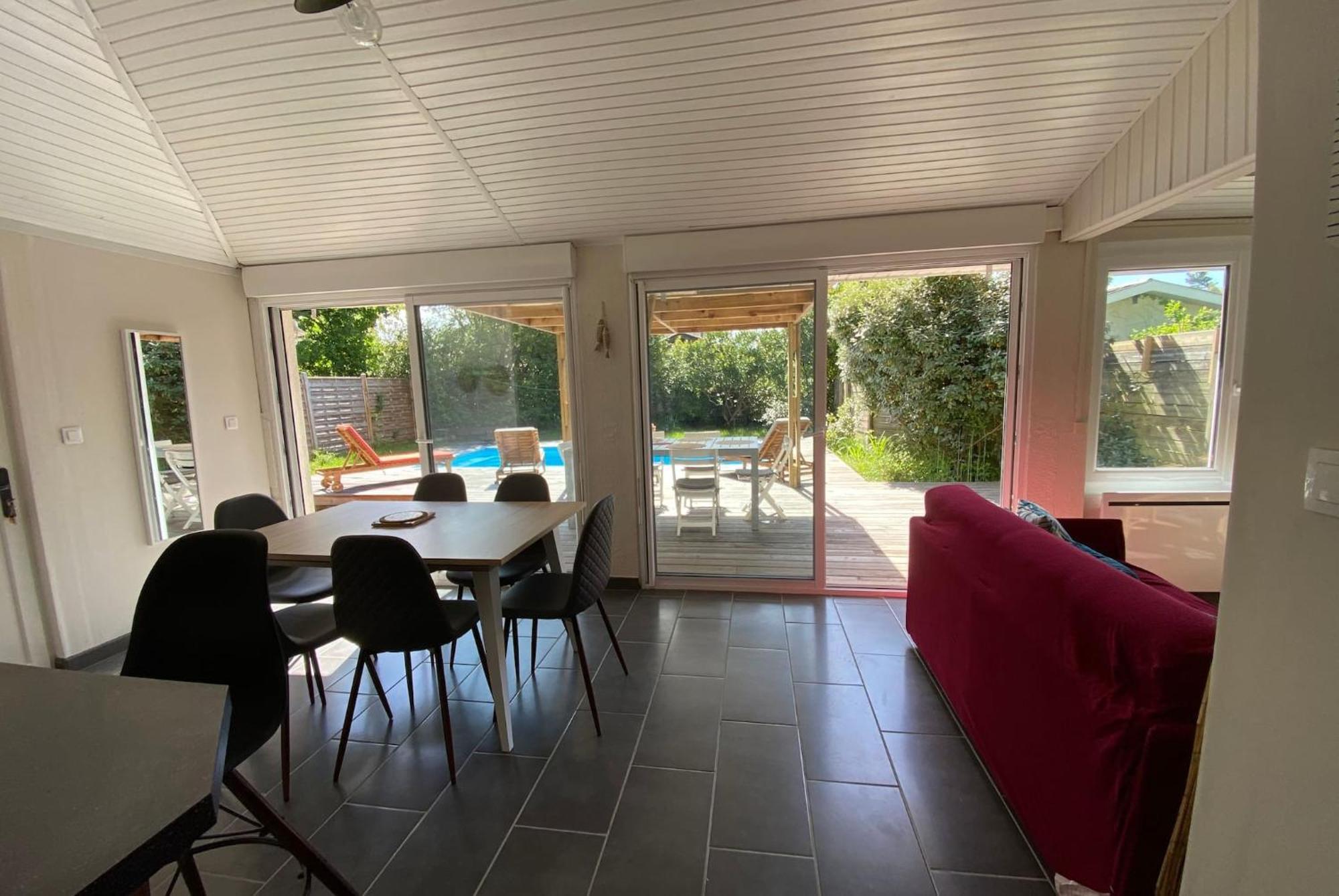 Maison Des Lauriers A Andernos Bagian luar foto